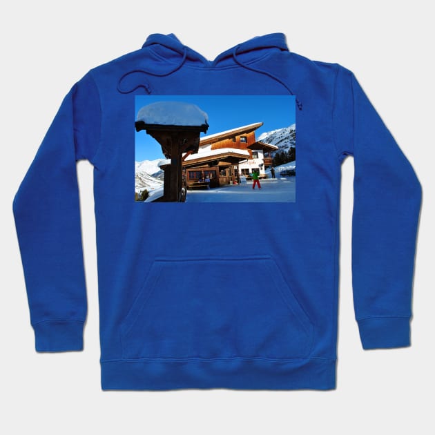 Hochgurgl Obergurgl Tirol Austrian Alps Austria Hoodie by Andy Evans Photos